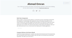 Desktop Screenshot of aomran.com